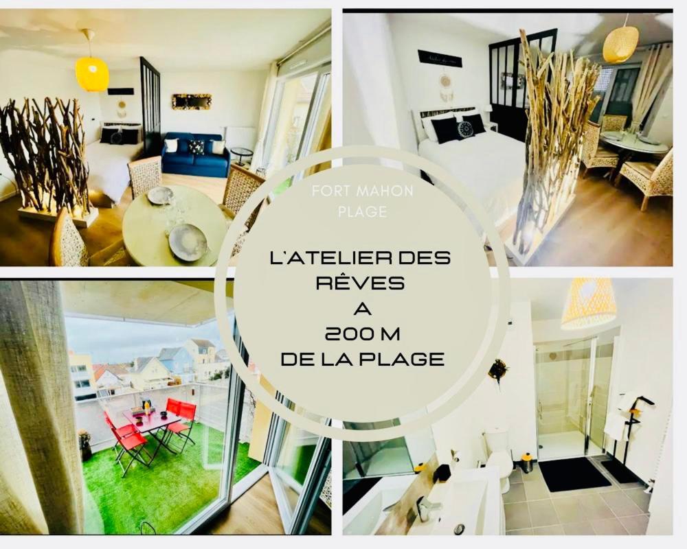 פור-מהון-פלאז' L'Atelier Des Reves A 200 M De La Plage מראה חיצוני תמונה